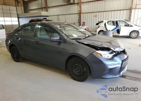 2014 Toyota Corolla L from USA, damaged, VIN 2T1BURHE4EC037518